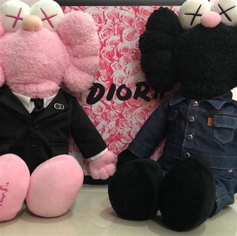 dior kaws plush toys|kaws dior.